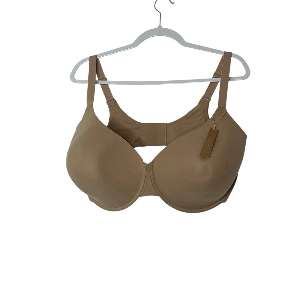 Skims Fits Everybody T Shirt Demi Bra Clay Size 44DDDD Underwire New‎ - Picture 1 of 6